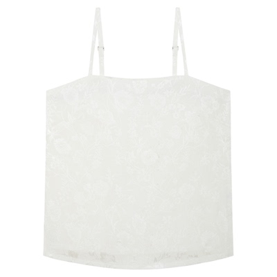 内搭暗纹提花人棉三色吊带汉服