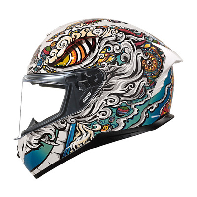 gsb摩托机车头盔秋冬季网红全盔