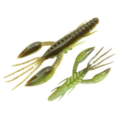 泳姿自然虾形软饵假饵鳜鱼易中鱼