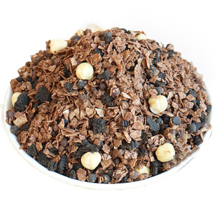 黑巧榛子巧克力夹心脆蛋糕馅料坚果脆饼干薄脆可可麦脆碎烘焙专用