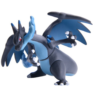 喷火龙X公仔水箭龟手办妙蛙花精灵宝可梦百万吨超级进化mega模型