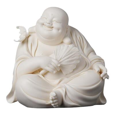 戴玉堂陶瓷弥勒佛摆件幸福常伴
