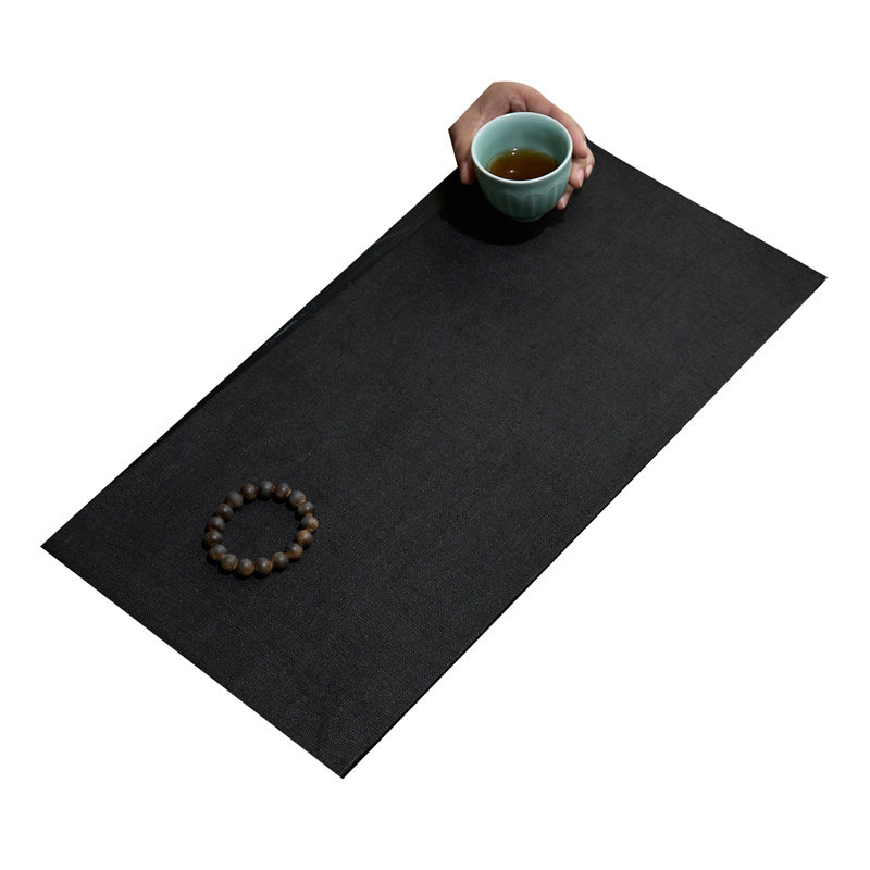 香云纱茶席双面茶垫新中式可定制