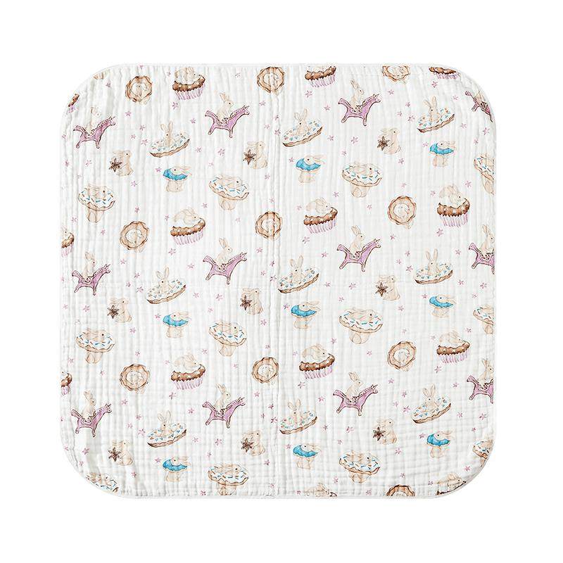 【自营】嫚熙婴儿纱布浴巾纯棉宝宝童浴巾大尺寸洗澡全棉吸水超软