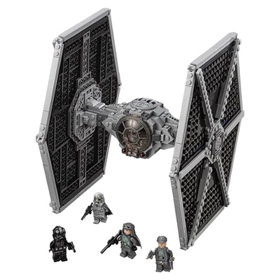 星球大战钛战机拼装积木模型