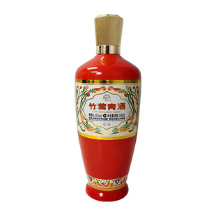 【拍2划算】竹叶青酒45度荣耀红500mL单瓶国产露酒汾酒山西杏花村