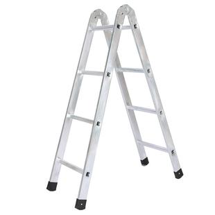 人字梯子家用冲压关节两用铁梯加厚折叠楼梯铝合金工程专用爬梯米