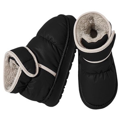 高帮棉拖鞋男款冬季外穿加绒加厚