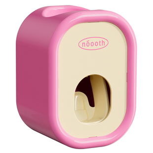 诺室自动挤牙膏器神器壁挂式家用儿童免打孔挤压泵牙刷收纳置物架