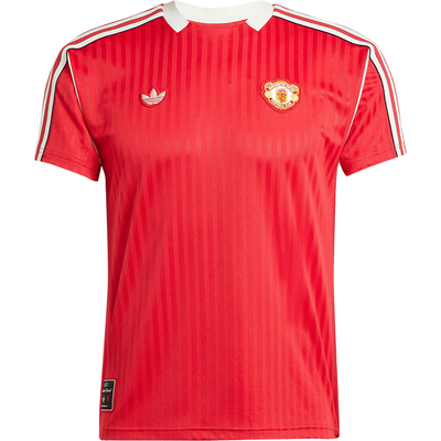 Adidas/阿迪达斯正品三叶草男士足球运动透气训练短袖JF0386
