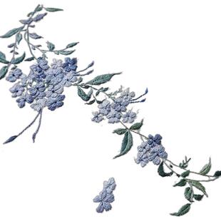 绣花图案样纸 衣服刺绣贴纸 刺绣DIY手工 带图水溶刺绣贴毛衣刺绣