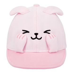 巴拉巴拉婴儿帽子新生儿宝宝软檐帽男童女童立体卡通刺绣舒适可爱