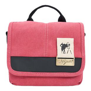 南极猎人 帆布防水单肩 微单相机包 适用索尼zve10佳能r50 r8尼康Z50II Z30富士xt30iii xt50 xt5微单摄影包