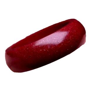 天然正品朱砂素圈戒指女本命年细指环男饰品手串跑环文玩配饰配件