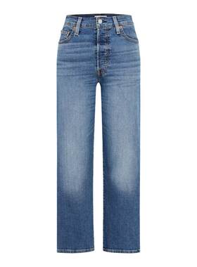 Levi's李维斯秋季女士时尚经典百搭复古高腰直筒牛仔裤72693