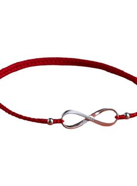 寺庙直邮好运手链无限天长地久银