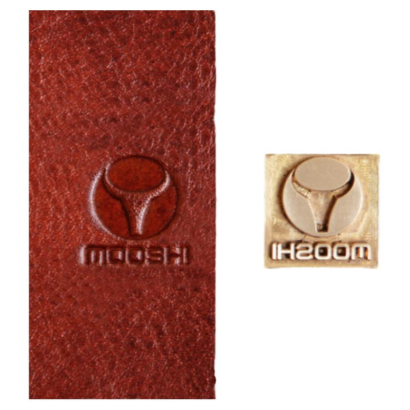 牧石皮艺个性定制logo手工皮具