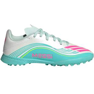 阿迪达斯童鞋26春小童大童梅西主题碎钉款男童足球鞋实战鞋JQ0944