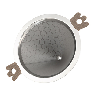 工厂直销奶茶店保温桶使用双层不锈钢茶叶过滤网器量杯用茶漏斗