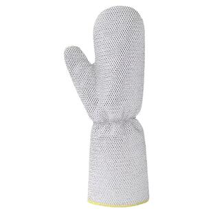 钢丝洗碗手套加长加厚防水护手不伤锅钢丝球刷锅神器洗碗专用手套