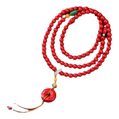 吉照堂高含量帝王砂手串