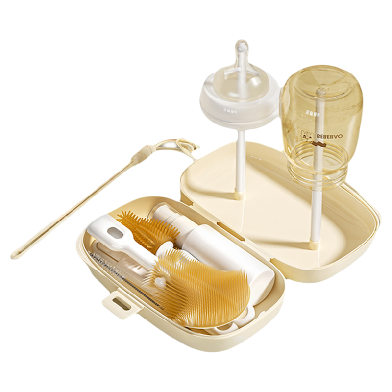 比比暴奶瓶刷套套装便携小巧