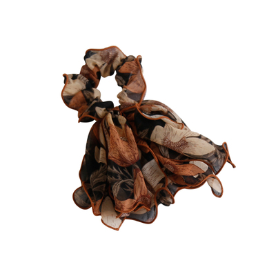 法式温柔雪纺蝴蝶结大肠发圈