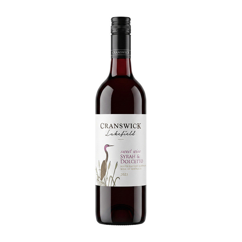 La Fossette 澳洲原瓶进口仙鹤湖地西拉甜红葡萄酒750ml
