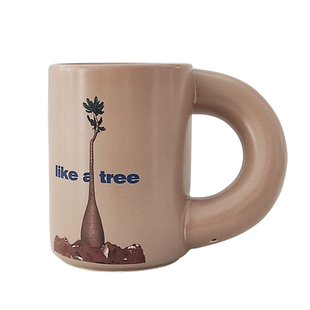 Holidaaays咖啡杯马克杯陶瓷水杯高颜值粗柄大容量早餐杯生日礼物