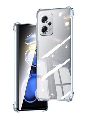 适用红米note11tpro硅胶极简防摔