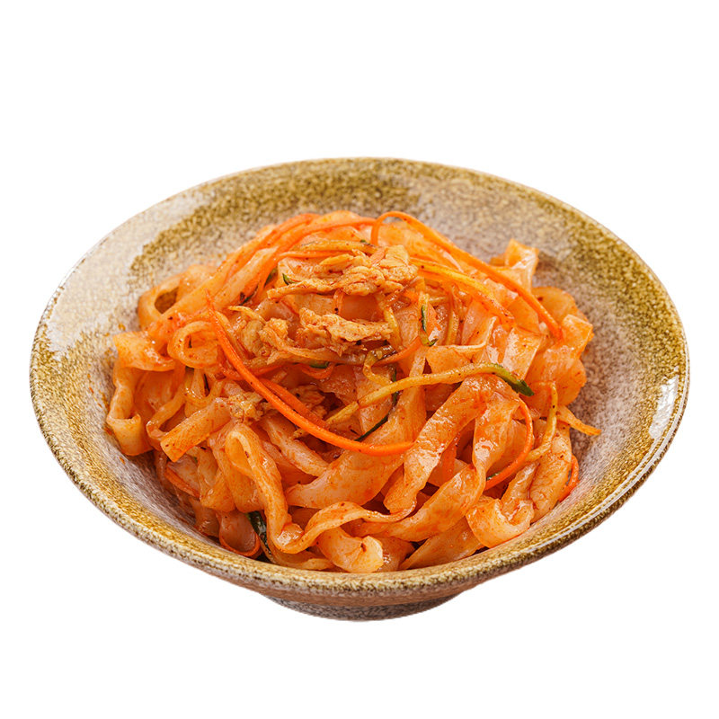 陕西特产岐山擀面皮地方美食小吃