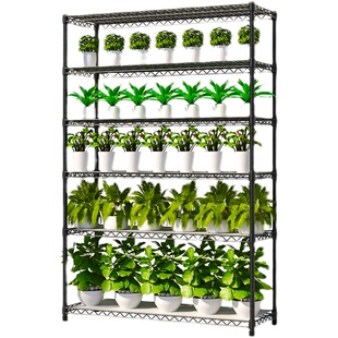 新品花架6层室内简约落地式花盆架子客厅阳台绿萝多层多肉花架