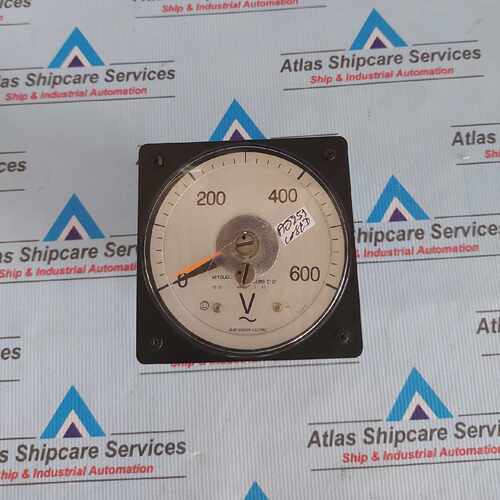 MITSUBISHI ELECTRIC LM-11E VOLT METER 0-600V