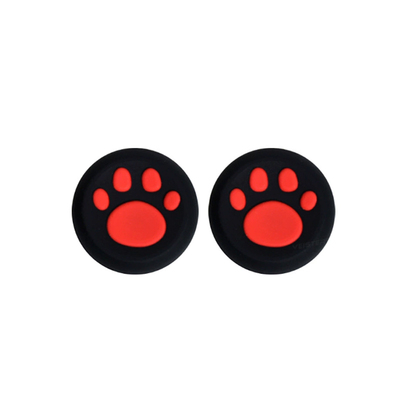 猫爪保护套摇杆帽PS4 PS5 XBOX ONE适用启明星黑武士PC手柄猫爪摇杆帽Switch Pro硅胶保护帽按键帽可爱猫爪帽
