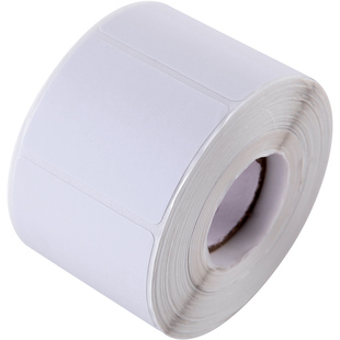 铜版纸不干胶标签条码碳带40*30 50 70 80×60 90 100打印纸铜板热转印打印机标签纸包装价格贴纸条码纸定制