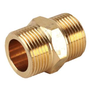 M22x1.5mm黄铜双外丝内外丝管古转换接头高压清洗机配件农用灌溉