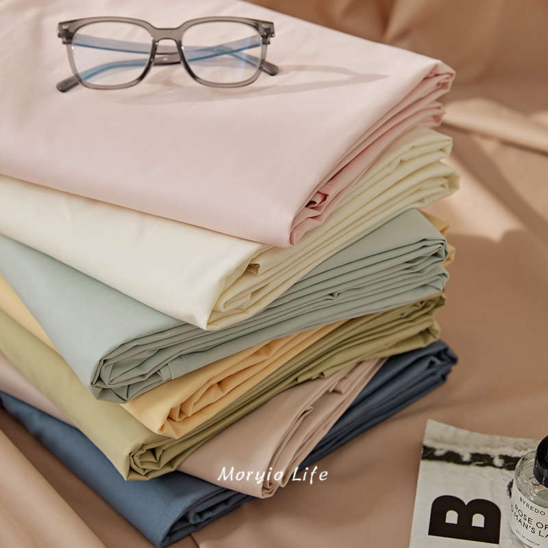 木悠高支100s全棉磨毛单人宿舍床单单件秋冬保暖加厚纯棉床笠床罩