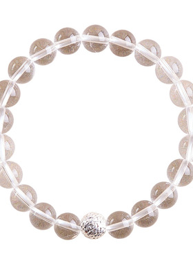 白水晶手串全净体转运珠情绪稳定