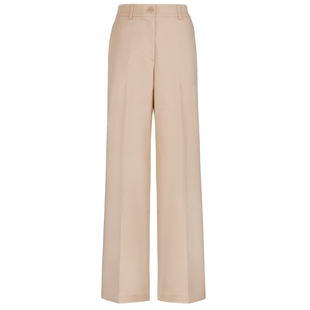 【季末折扣】FALCONERI女经典宽松显瘦高腰棉质阔腿裤DPL448Q