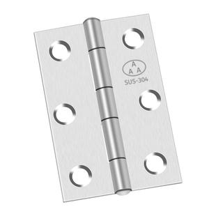 柜门304不锈钢小合页平开1.5寸2寸3寸配螺丝门窗折页箱子铰链合叶