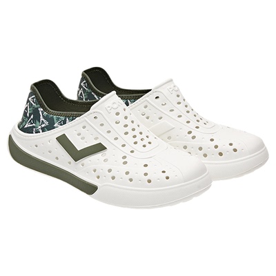 PONY波尼1972洞洞鞋凉鞋户外运动溯溪鞋一脚蹬沙滩鞋透气包头凉鞋