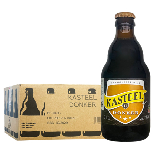 比利时进口修道院精酿啤酒Kasteel卡迪特三料四料黑啤水果白啤装