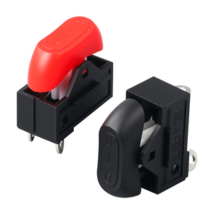 康夫电吹风机开关船型开关3脚3挡三档拨动发廊专用电源开关RK2-33