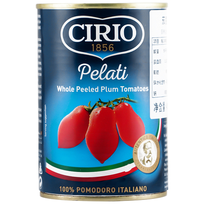 意大利进口去皮番茄酱400g