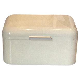 多巴胺桌面收纳盒零食口罩化妆品杂物办公桌铁皮带盖防尘红色盒子