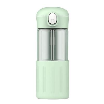 吸管产妇带盖夏季儿童新款玻璃杯