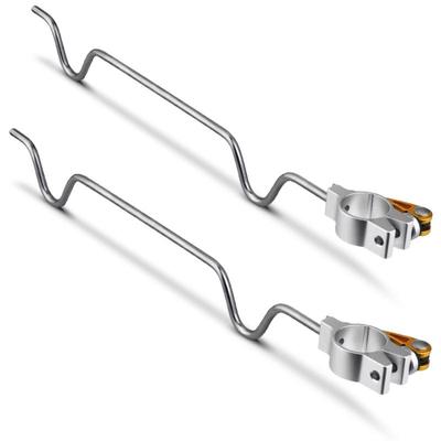 一帆精工钓台抄网支架加厚不锈钢