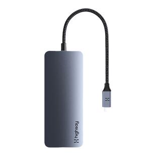 HIGHSAY海赛力拓展坞typec转网口千兆USB接口扩展hdmi投屏SD/TF直读手机苹果macbook电脑iPad笔记本HUB转接器