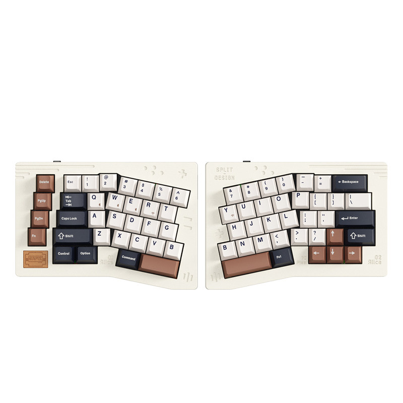 keychron 渴创Z11Ultra三模双8K分体式机械键盘无线办公Mac/Win铝