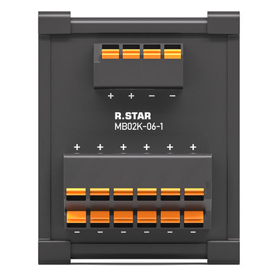 一进多出接线端子台导轨式分线盒